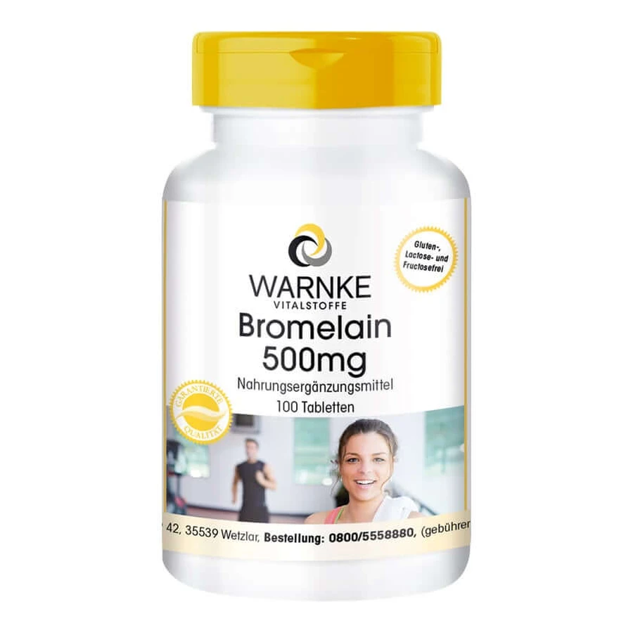 Bromelina 500 mg Comprimidos 100 St