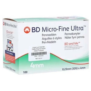 BD Micro-fine Ultra Pen needles 0.23x4 mm 100 pcs.