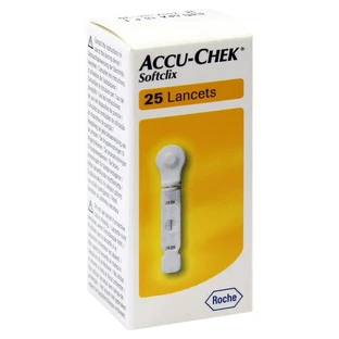 ACCU CHEK Softclix 25 stuks.