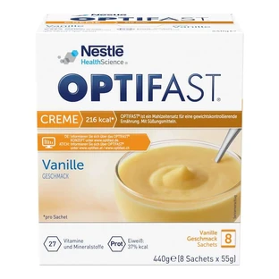 OPTIFAST Cream Vanilla 8X55 g