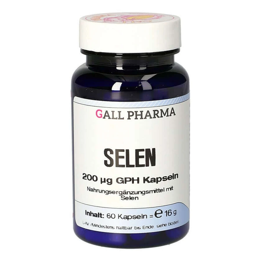 Selenium 200 µg GPH Capsules 60 Capsules