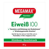 MEGAMAX portie eiwit 100 Framboos 30 g