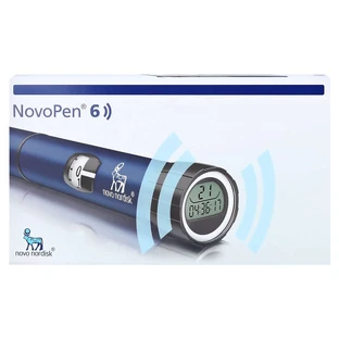 Novopen 6 injectieapparaat blauw 1 st