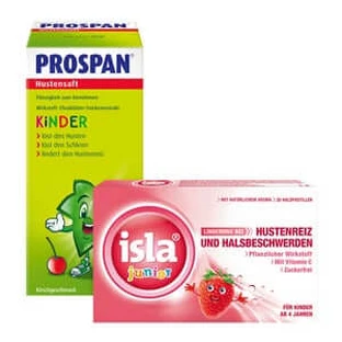Prospan Hoestsiroop & Isla Jun. Pastilles 1 Set