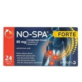 No-Spa Forte, 80 mg, 24 filmomhulde tabletten, Sanofi