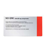 No-Spa Forte 80 mg, 24 comprimés, Sanofi