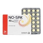 No-Spa 40 mg, 24 tabletten, Sanofi