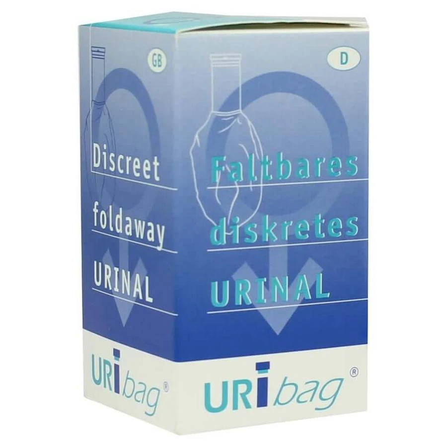 Uribag sticlă de urină pliabilă bărbați 1 buc