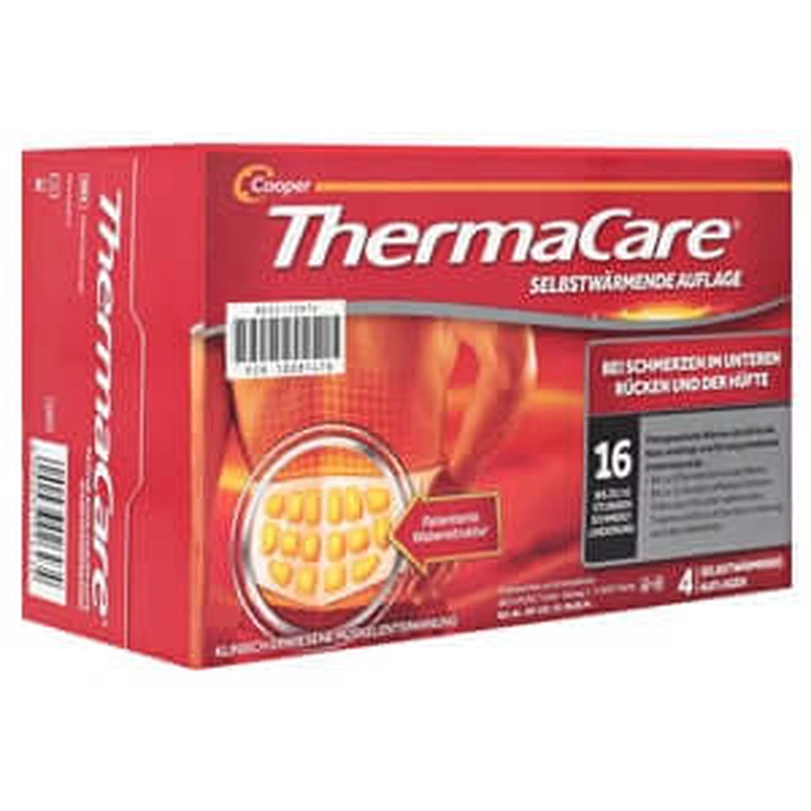 Thermacare back wraps S-XL z.Schmer 4 pcs.