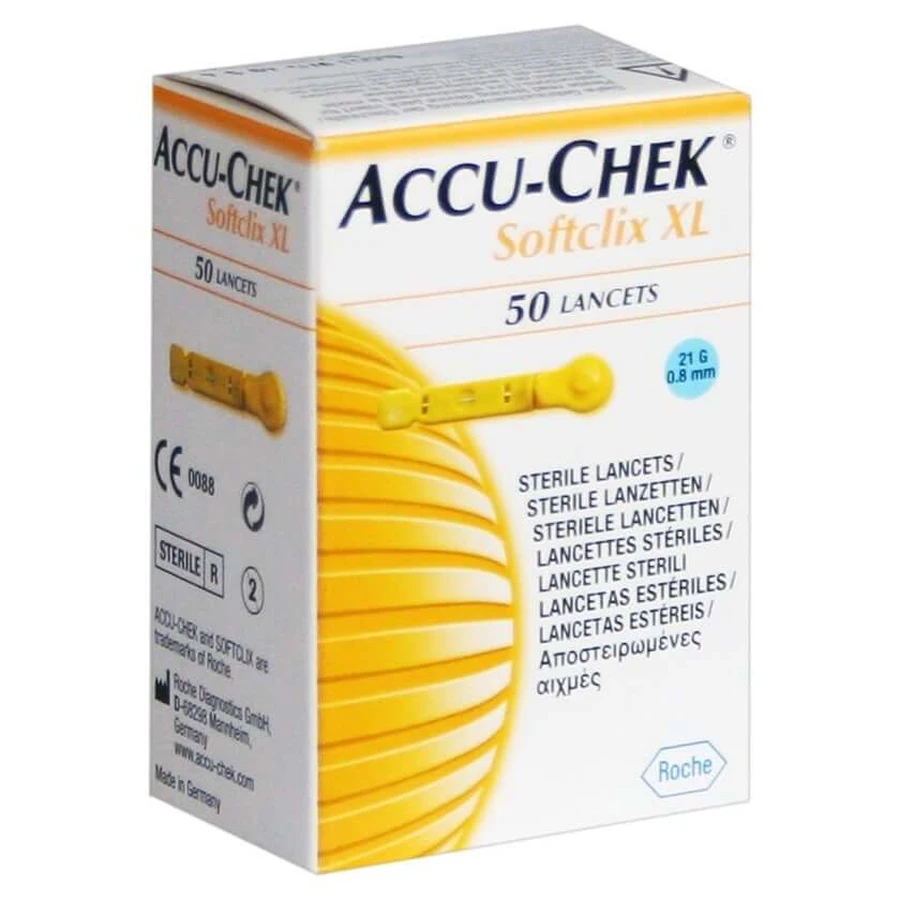 ACCU CHEK Softclix XL 50 stuks.