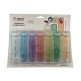 Medicijndoos bestaande uit 28 gekleurde doosjes 4/7, Chris Pharma Blue