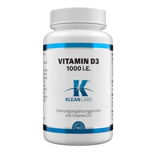 Klean Labs Vitamina D 1000 U.I. 100 uds.