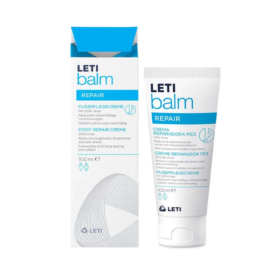 LETI balsamo crema per la cura dei piedi 100 ml