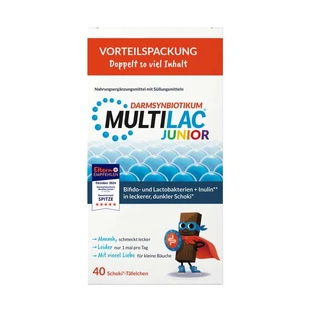 Multilac Intestinal Synbiotic Junior Tabletten 40 Capsules