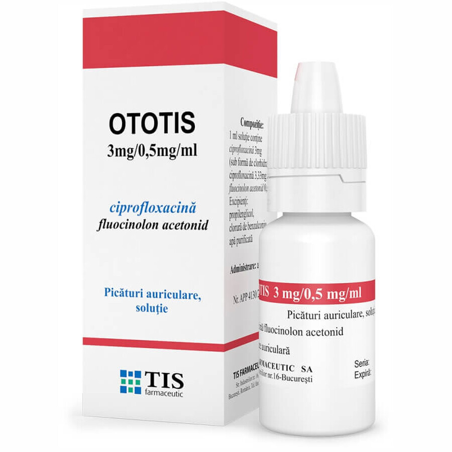 Ototis ooroplossing, 10 ml, Tis Pharmaceutical