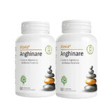 Package Artichoke 250 mg (2 for the price of 1), 60 + 60 tablets, Alevia