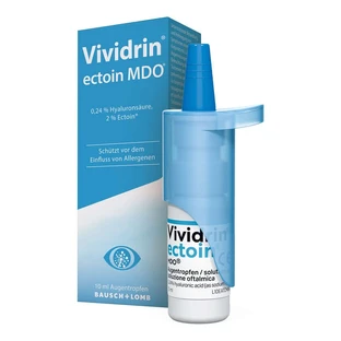 Vividrin ectoin MDO oogdruppels - allergische geïrriteerde ogen 1X10 ml