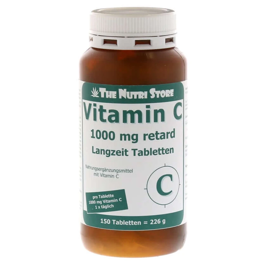 Vitamina C 1000 mg retard comprimido de larga duración 150 St