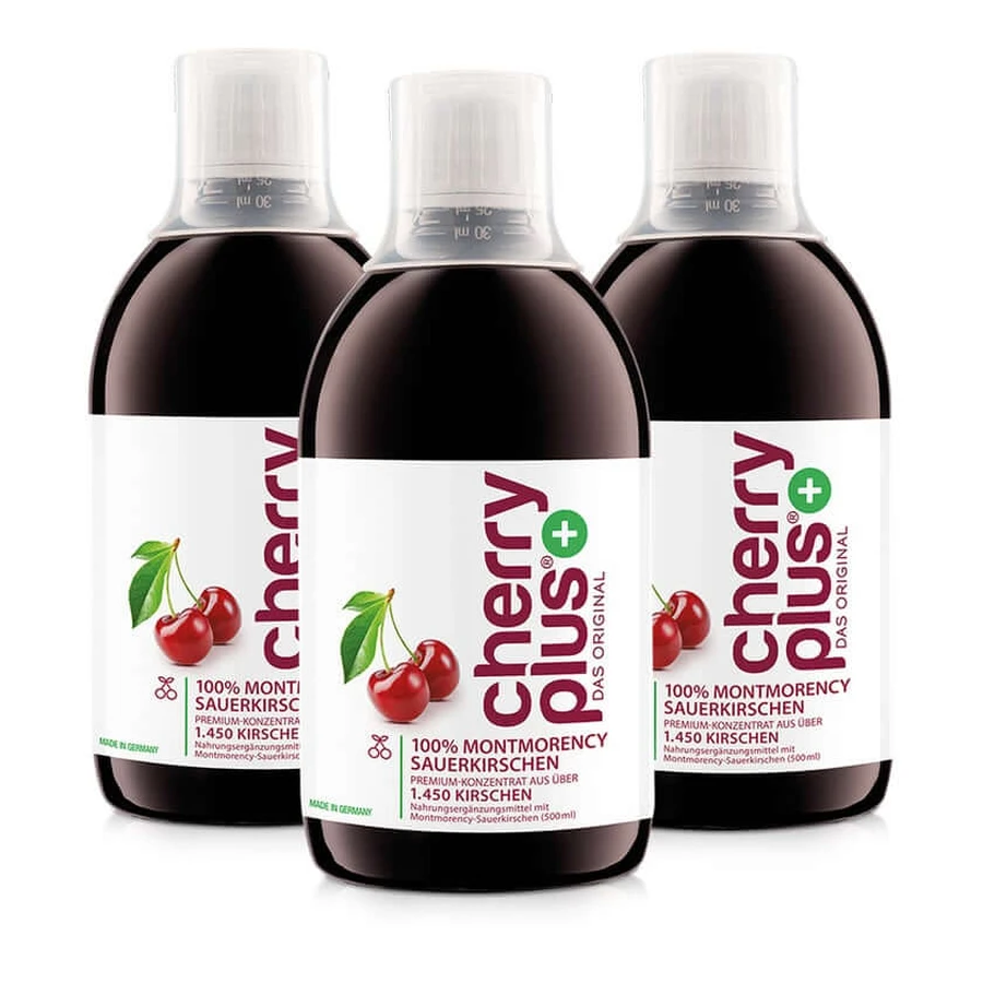 Origineel Montmorency Zure kersenconcentraat - Cherry PLUS® 3X500 ml