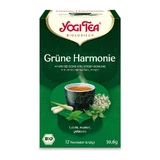 YOGI TEA, Green Harmony, Té de hierbas verde ecológico 17X1,8 g