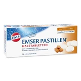 Pastile Emser Pastile pentru gât Caramel sărat 30 St