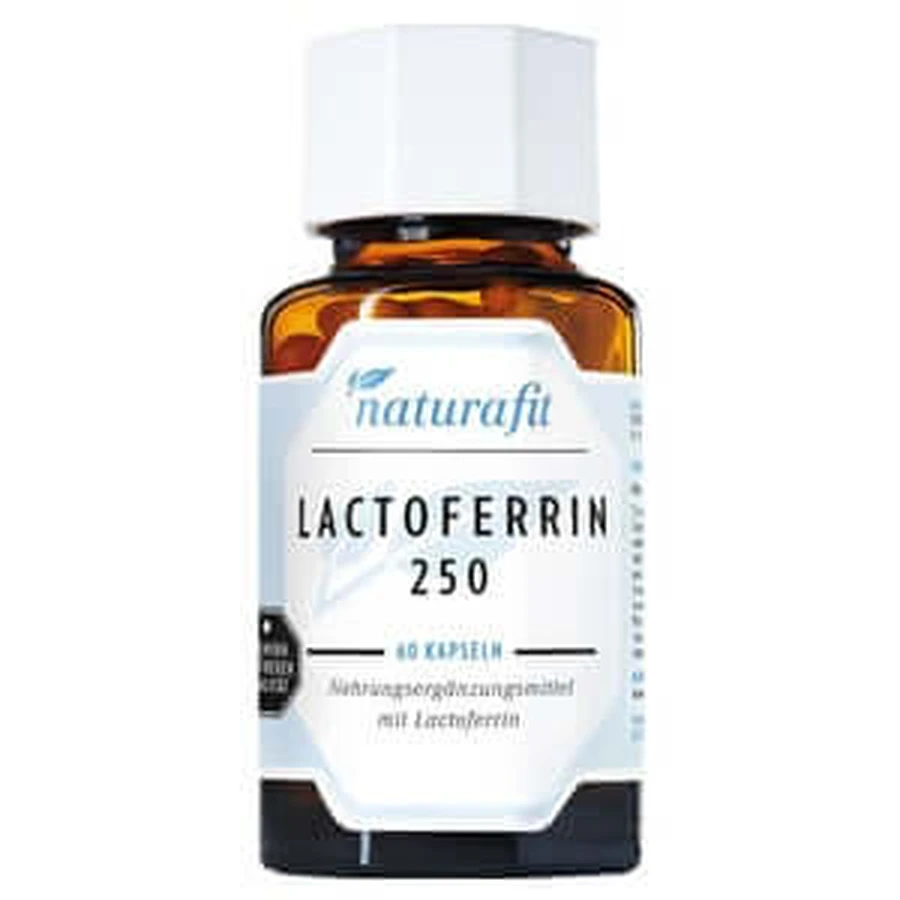 Naturafit Lactoferrin 250 mg aus Kuhmilc 60 St