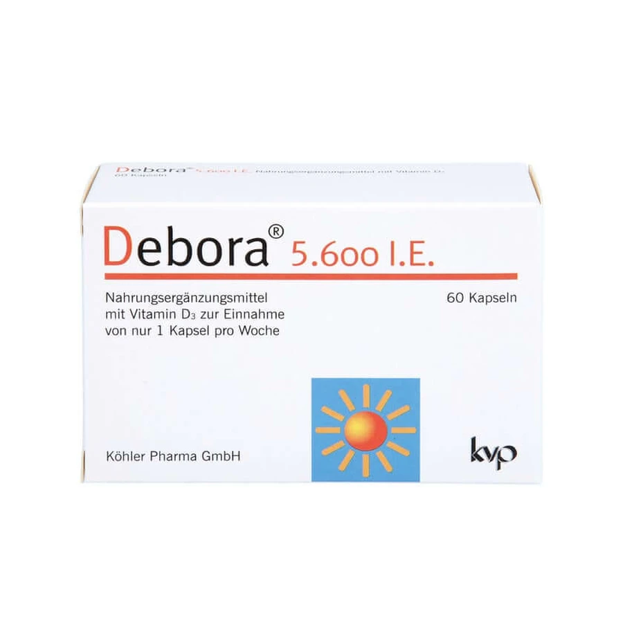 Debora 5.600 I.U. 60 st.