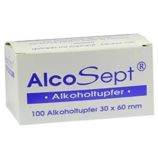 Alcohol swab Alcosept 100 pcs