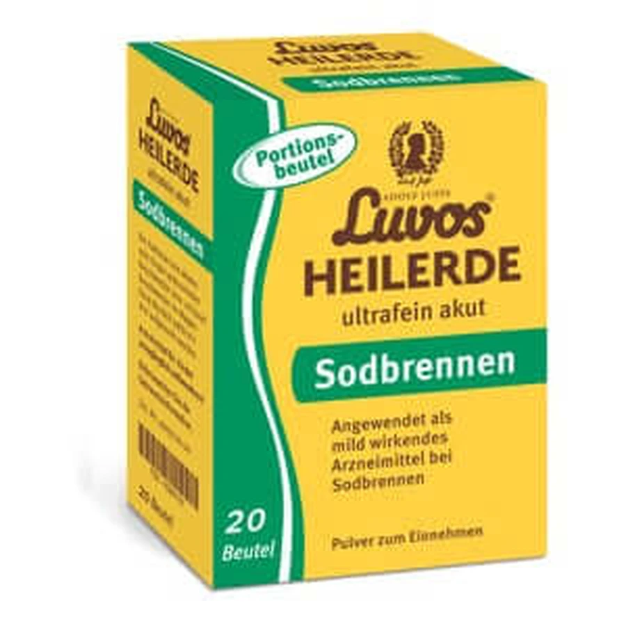 Luvos Arcilla Curativa Ultrafina Acidez Aguda 20X6,5 g