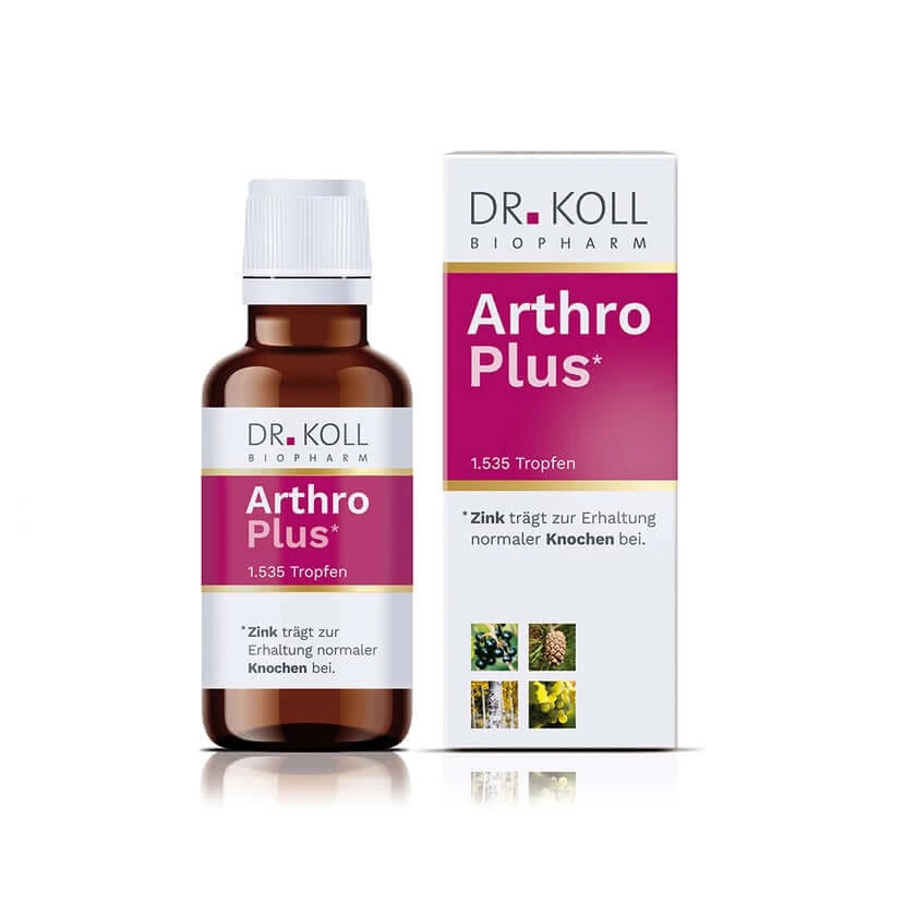 Arthro Plus Dr.Koll Gemmo Complex Wijnstok Zink Druppels 50 ml
