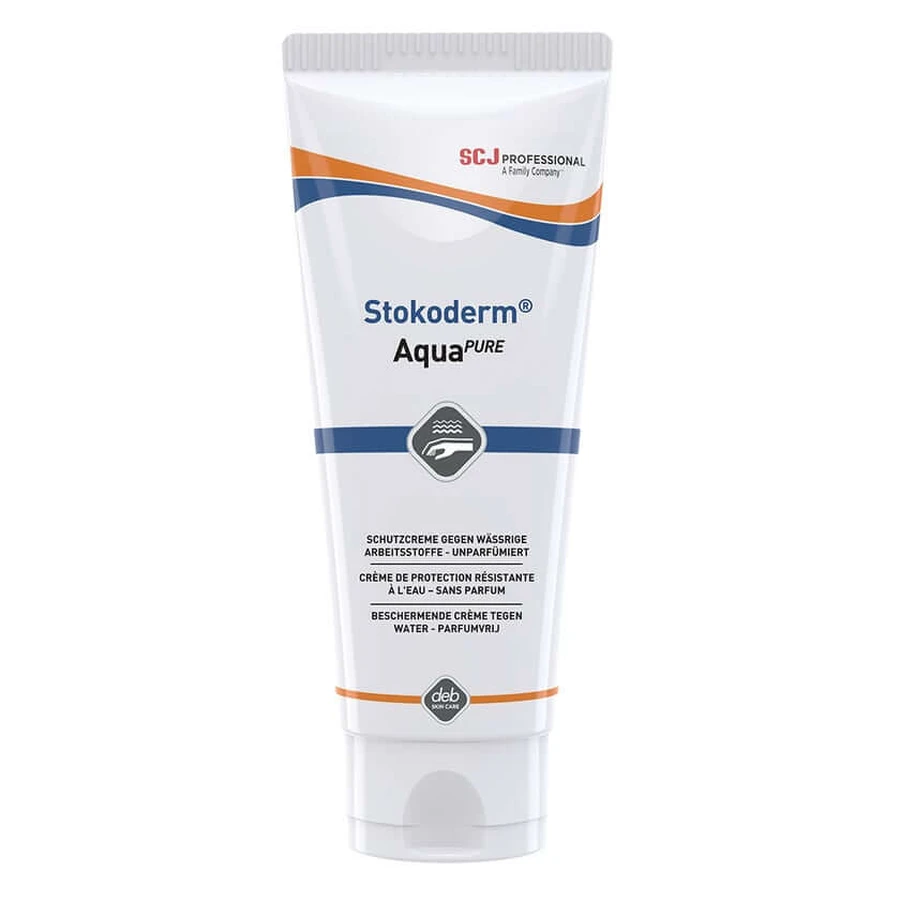 Stokoderm Aqua Pure Cremă de protecție a pielii 100 ml