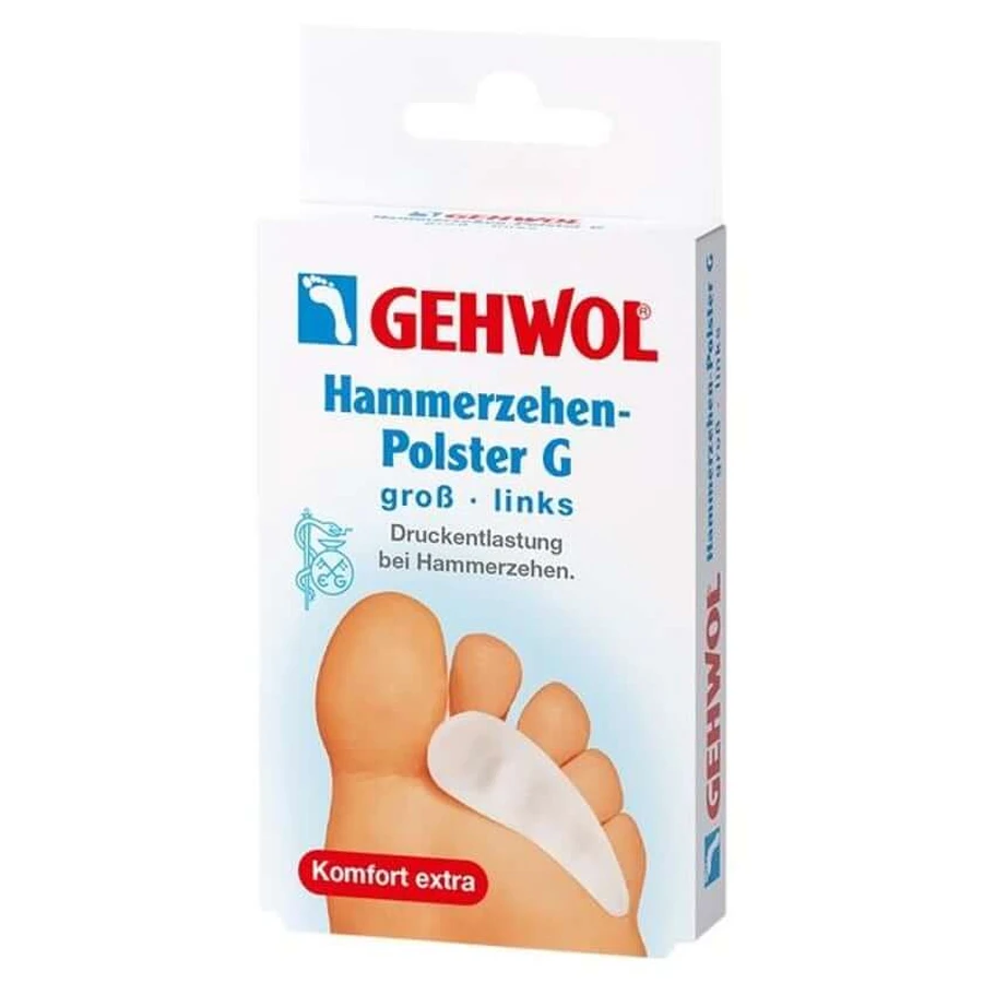 Gehwol polymeer gel hamer teen pad G 1 stuk
