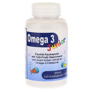 Omega-3 Junior Berco Chewable Capsules 120 Capsules
