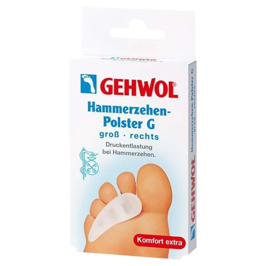 Gehwol polymeer gel hamer teen pad G 1 stuk