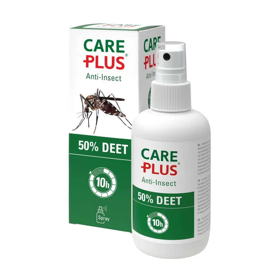 CARE PLUS Anti-insect Deet Spray 50% 200 ml