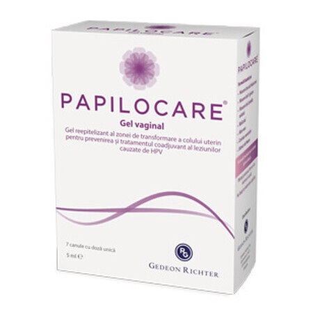 Shionogi Papilocare Gel Vaginale 7 Cannule Monodose Da 5 ml