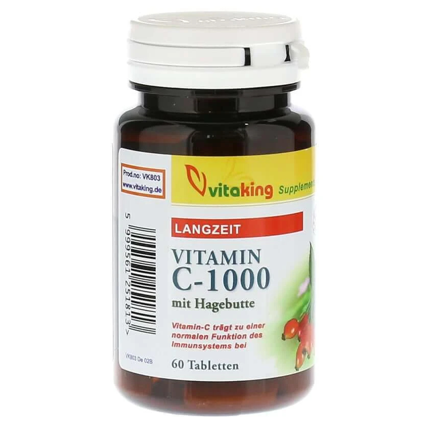 Vitamine C 1000 Langdurige Tabletten 60 St