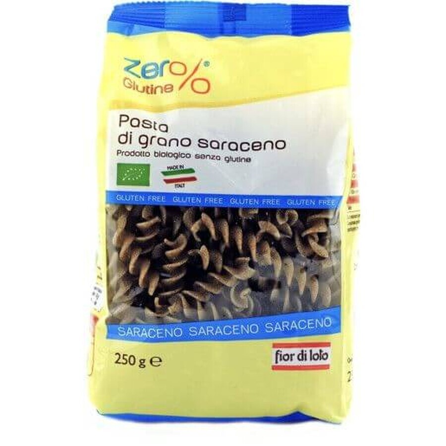 Fusilli Eco Nudeln aus glutenfreiem Buchweizen, 250g, Fior di Loto