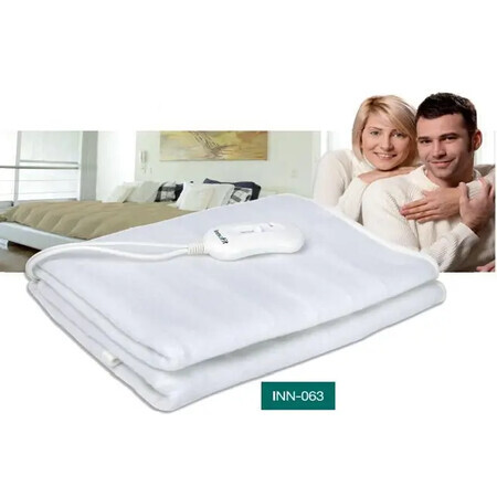Eénpersoons elektrische deken van polyester, INN063, Innofit