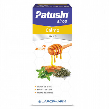 Patusin Calmo siroop voor volwassenen, 100 ml, Laropharm