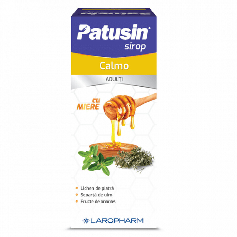 Patusin Calmo sciroppo per adulti, 100 ml, Laropharm