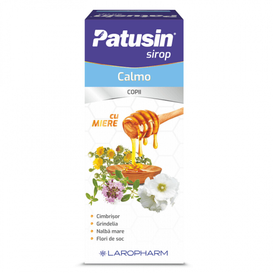 Patusin Calmo sirop pour enfants, 100 ml, Laropharm