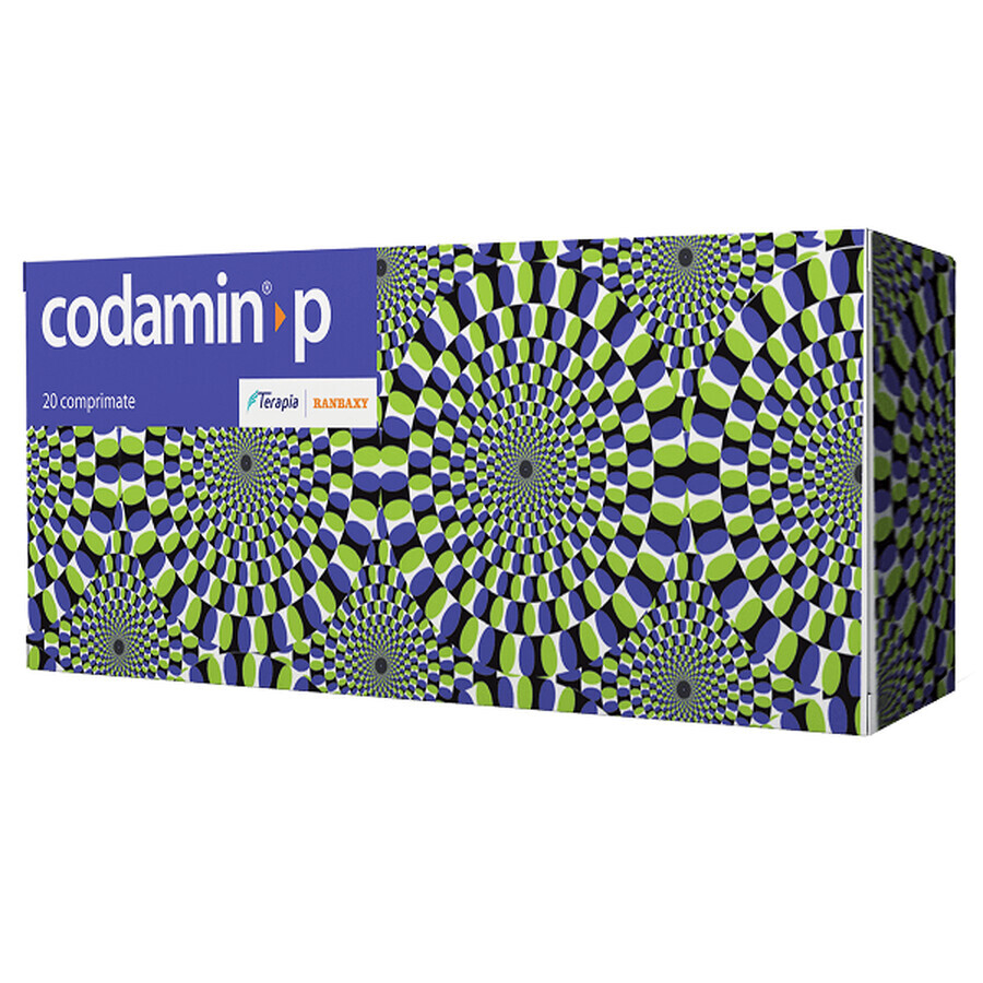 Codamine P, 20 comprimés, Therapy