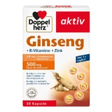 Double Heart Ginseng 250+B Vitamins+Zinc 30 St