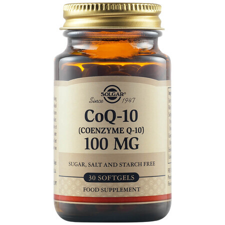 Coenzym Q10 100 mg, 30 Kapseln, Solgar