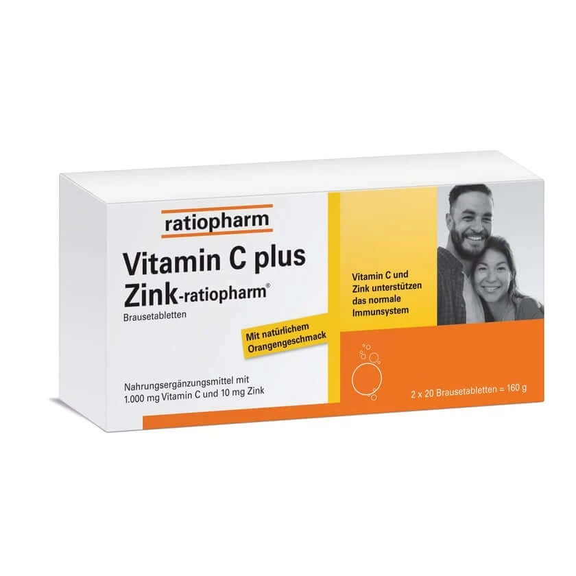 Vitamine C plus Zink-ratiopharm 40 St