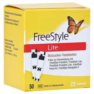 Freestyle Lite test strips without coding 50 pcs