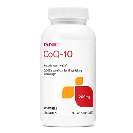 Co-enzym Q-10 200 mg (708312), 30 capsules, GNC