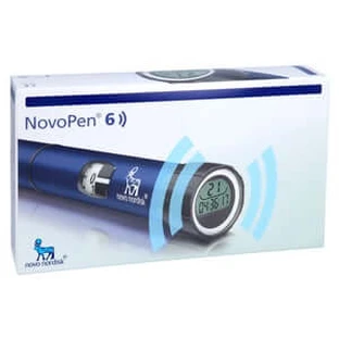 Novopen 6 injectieapparaat blauw 1 st