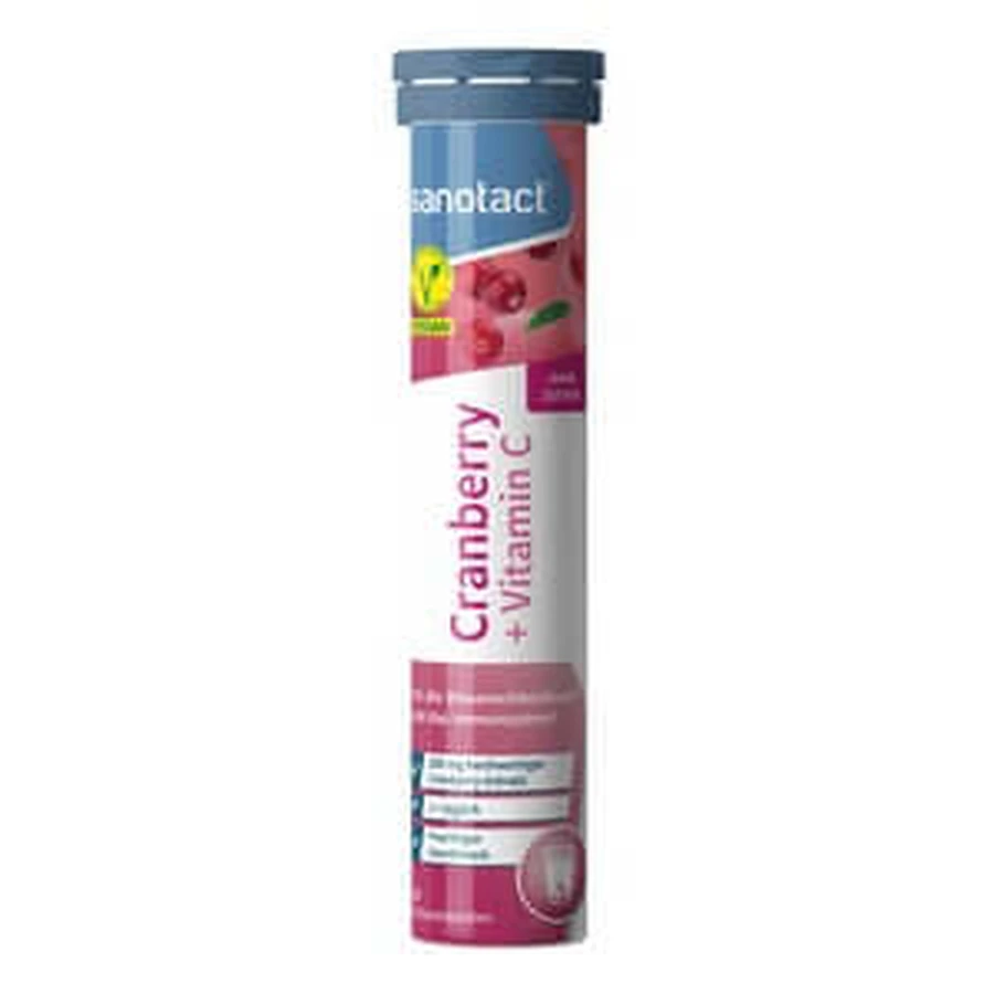 Sanotact Arándano+c comprimidos efervescentes 20 St